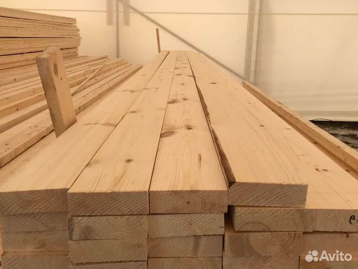 Доска сухая строганная