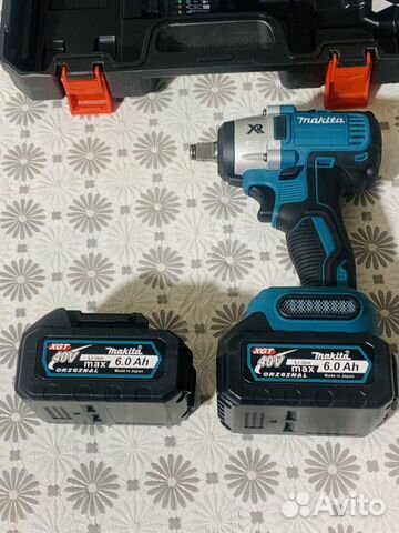 Аккумуляторный ударный Гайковерт makita 400Нм