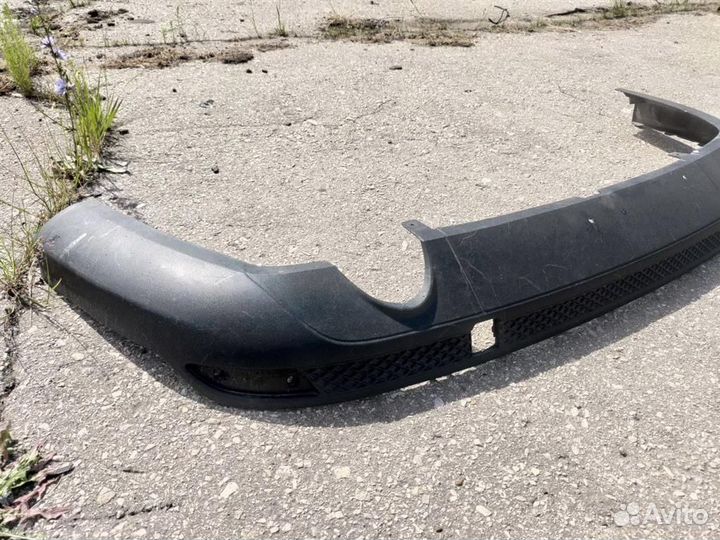 Юбка заднего бампера ford Focus III 2011-2019