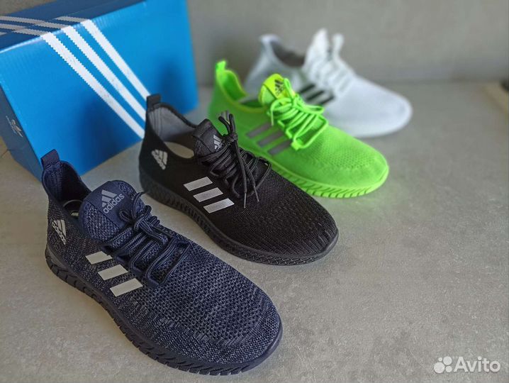 Слипоны кроссовки adidas летние мужские (41-46)