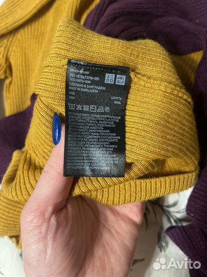 Водолазка uniqlo xs оригинал