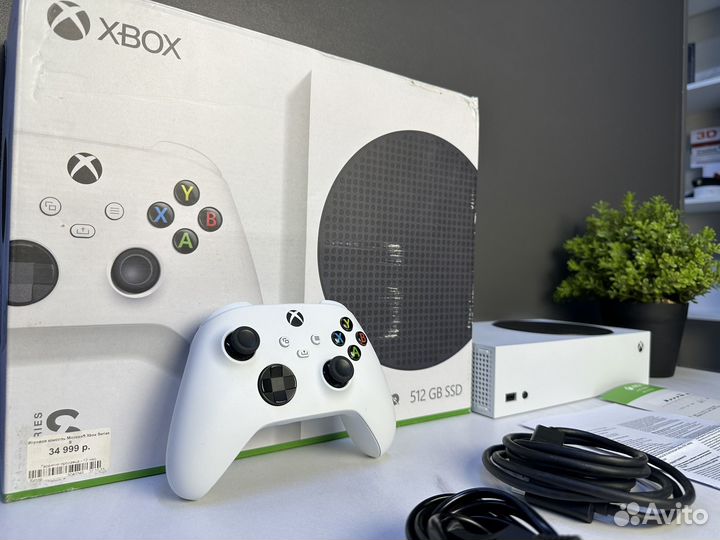 Xbox series s + куча игр