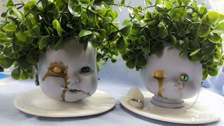 Авторский горшок для растения