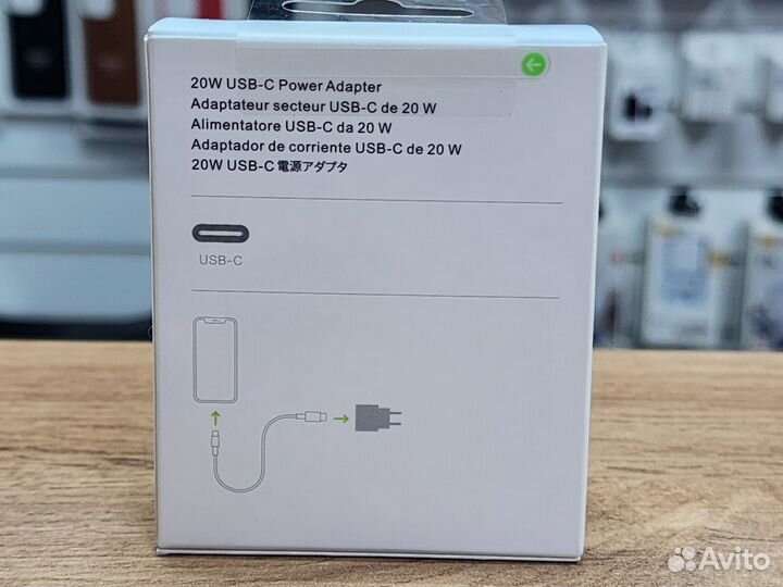 Зарядка на iPhone 20w USB-C оригинал