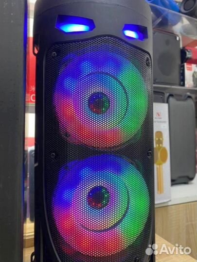 Большая портативная колонка с караоке