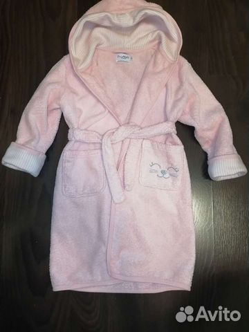 Халат махровый для девочки 110-116
