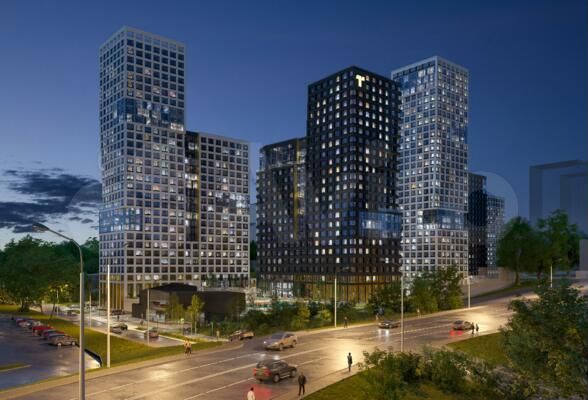 3-к. квартира, 67,6 м², 12/25 эт.