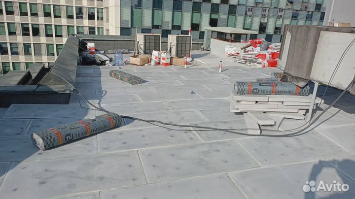 Наплавляемая кровля Кровельные работы