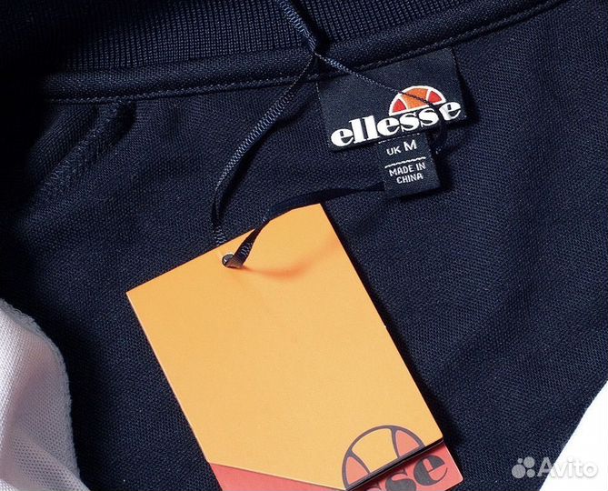 Олимпийка ellesse оригинал белая с синим