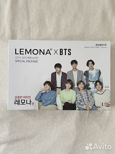 Коробка Lemona x BTS