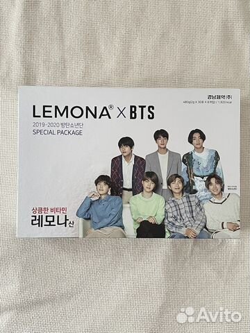 Коробка Lemona x BTS