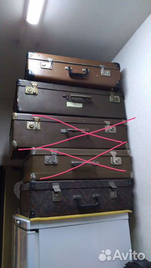 Чемоданы времен СССР 70-х годов