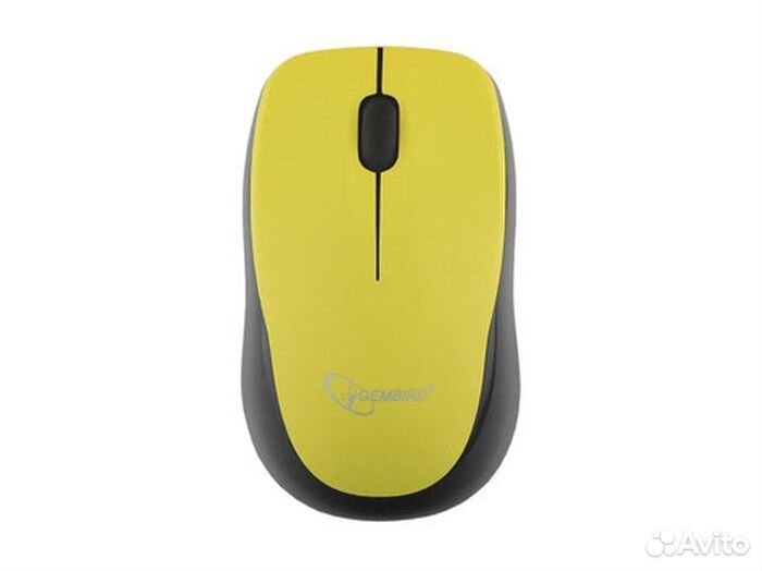 Мышь беспроводная Gembird musw-360-LM 2.4ггц лайм