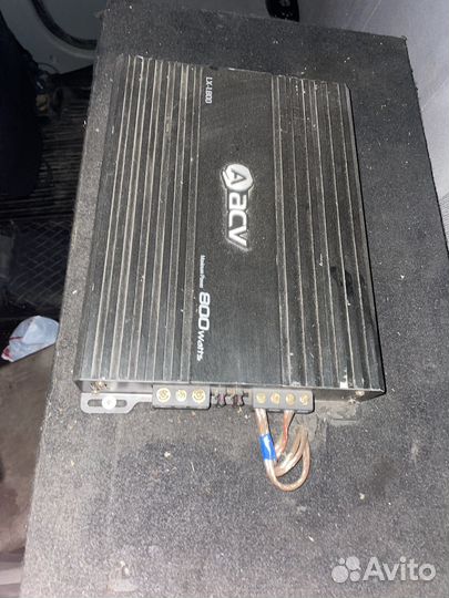 Сабвуфер и моноблок