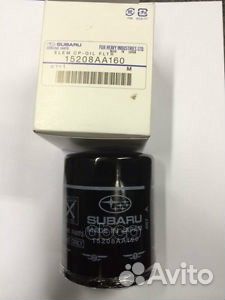 Фильтр масляный subaru 15208-AA160 15208-AA160