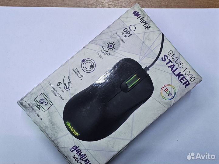 Новая игровая мышь hiper Stalker (gmus-1000)