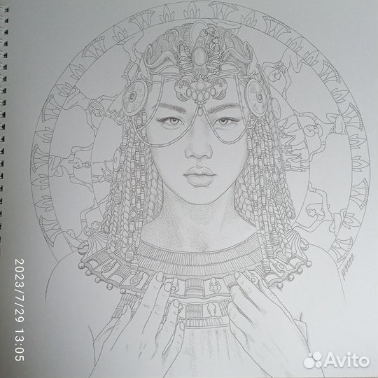 Раскраска А. Колдарева Эклиптика