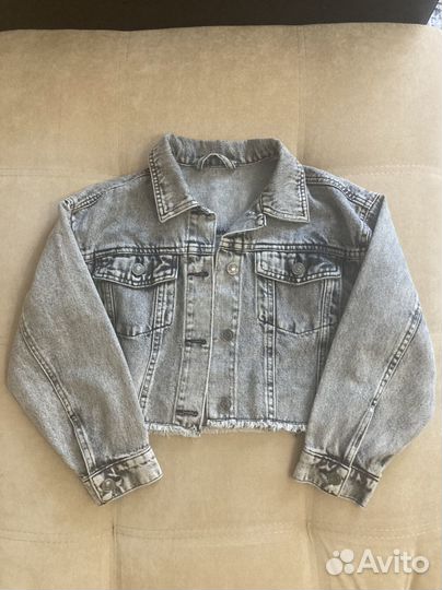 Джинсовый костюм для девочки 134