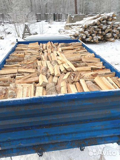 Сухие березовые дрова