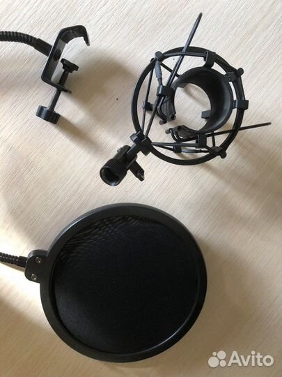 Держатель паук и поп-фильтр для микрофона