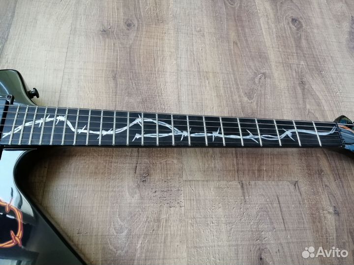 ESP Explorer Custom MX250 Elk Skull James Hetfield