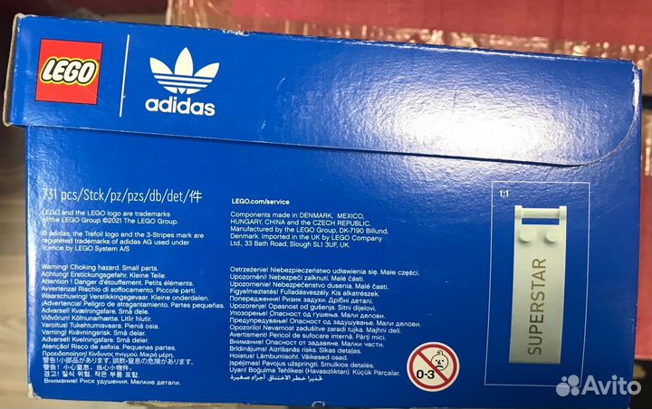 Lego Creator 10282 Кроссовок adidas Originals