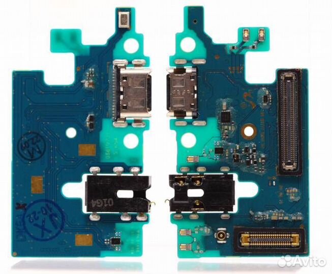 Шлейф для Samsung M317F M31S (плата) + разъем заря