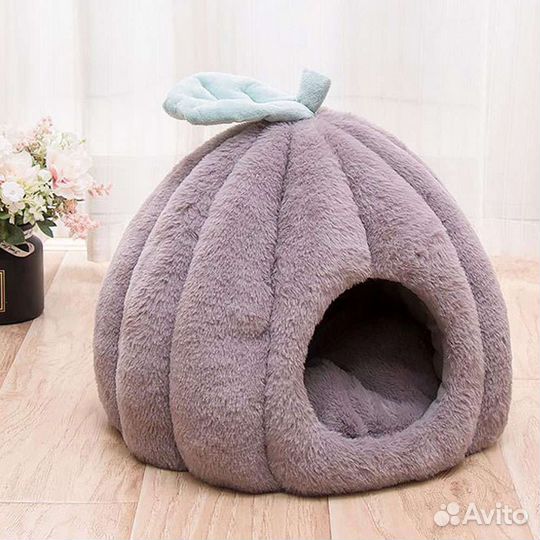 Домик-тыква для животных,домик для кошек и собак