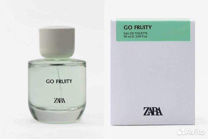 Духи zara GO fruity