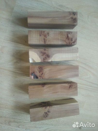 Бруски капа карагача