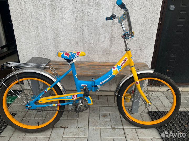 Велосипед складной для девочки