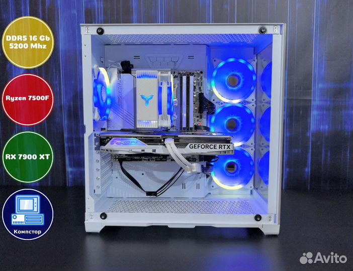 Игровая система AMD7500F-RX7900XT-16DDR5-PMQ23-A620