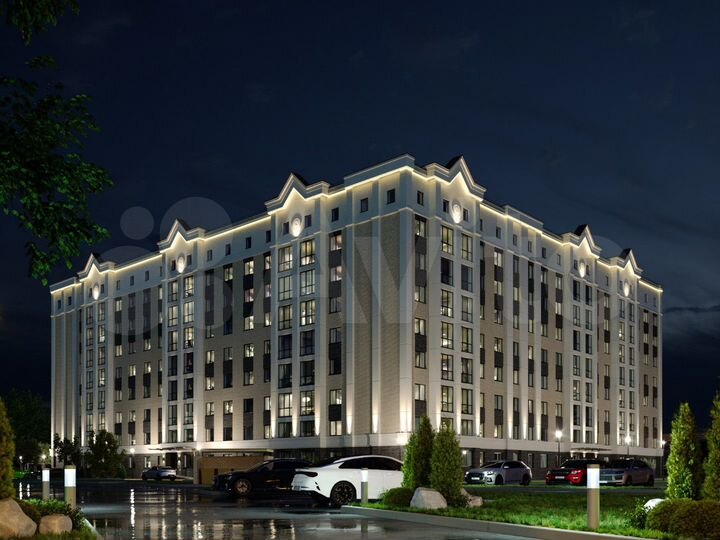 3-к. квартира, 86,3 м², 7/8 эт.