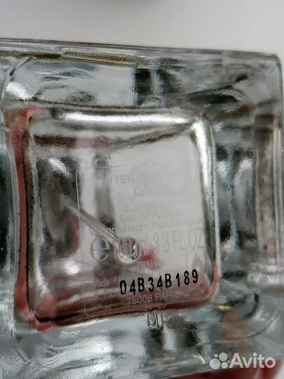 Lanvin jeanne eau de parfum 100 ml Оригинал