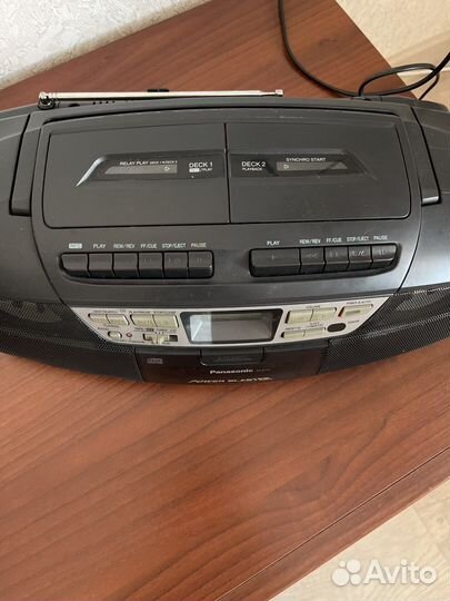 Магнитофон магнитола Panasonic RX-DT37