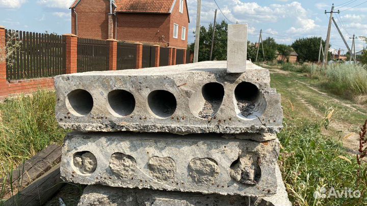 Плиты перекрытия бу