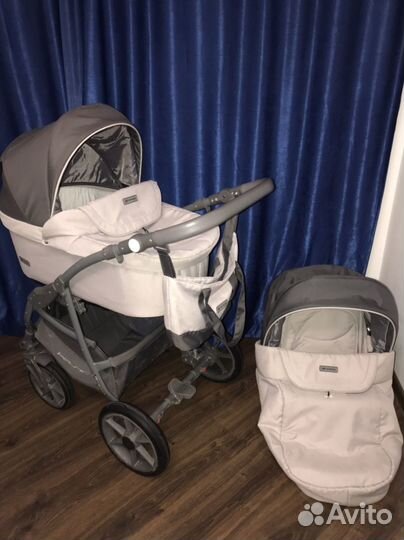 Коляска 2в 1 rico basic pastel