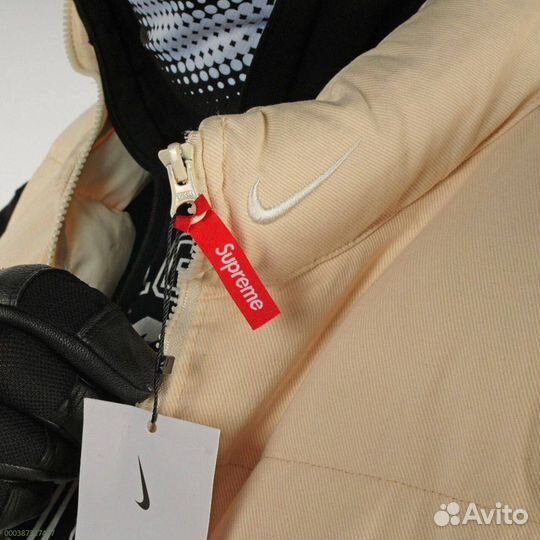 Джинсовая жилетка Nike x Supreme