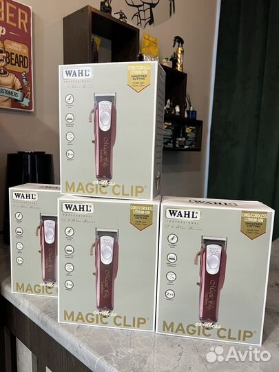 Машинка для стрижки wahl magic clip cordless