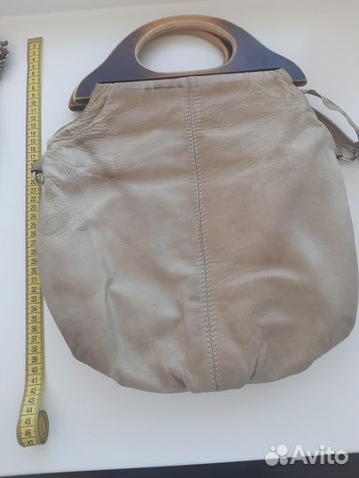 Сумка женская натуральная кожа бу