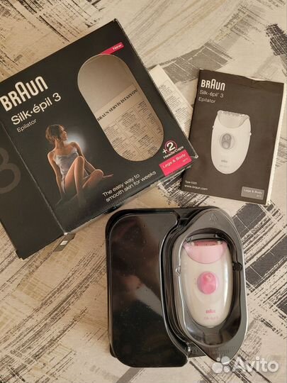 Эпилятор Braun silk epil 3 новый