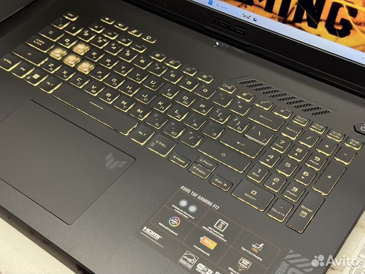 Новый Asus TUF F17 I7-13620H/RTX 4060/16GB DDR5