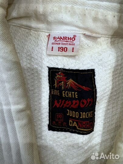 Кимоно для дзюдо danrho 190 см