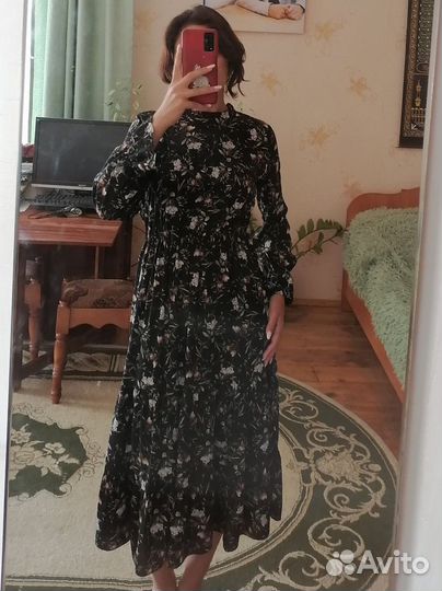 Платье длинное