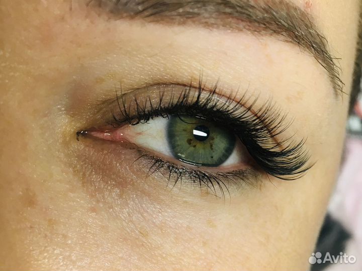 Наращивание ресниц на дому