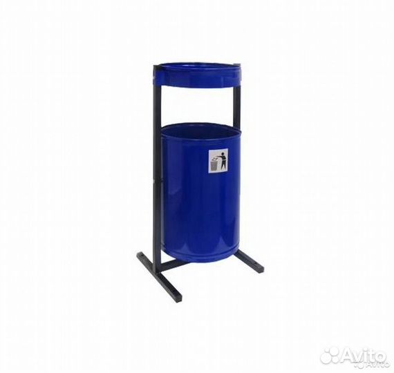 Урна уличная с крышкой 