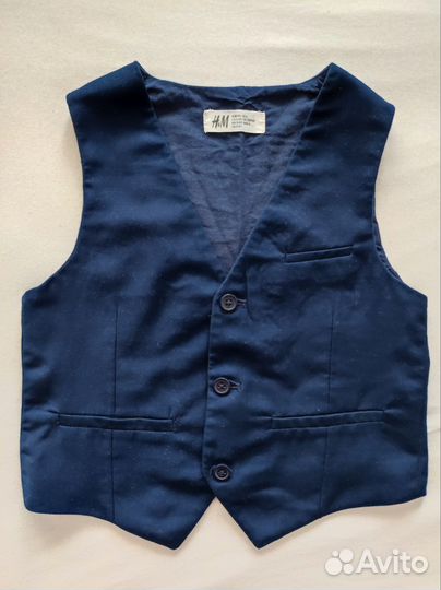 Комплект: жилетка, брюки и рубашка для мальчика