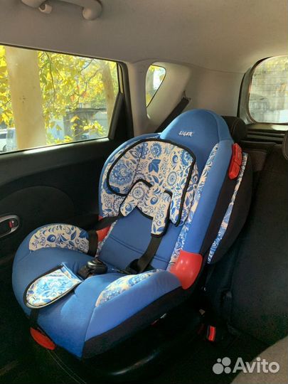 Кресло детское siger isofix гжель 9-25 кг