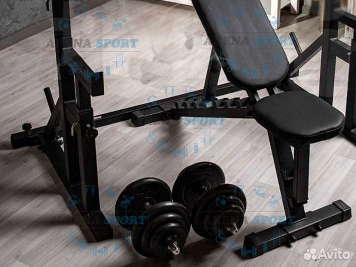 Стойка со скамьей