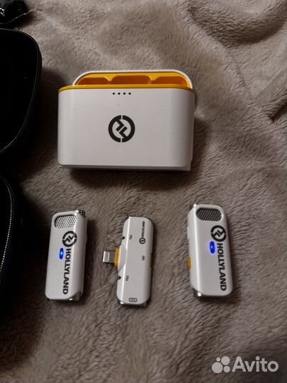 Микрофон петличный Hollyland Lark C1 Duo Lightning